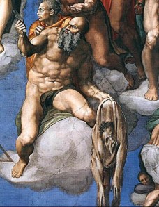 Figure ii: Last Judgement, detail, 1537-1541