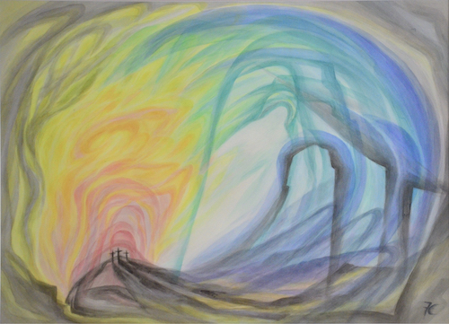 painting of the resurrection of Christ after Easter